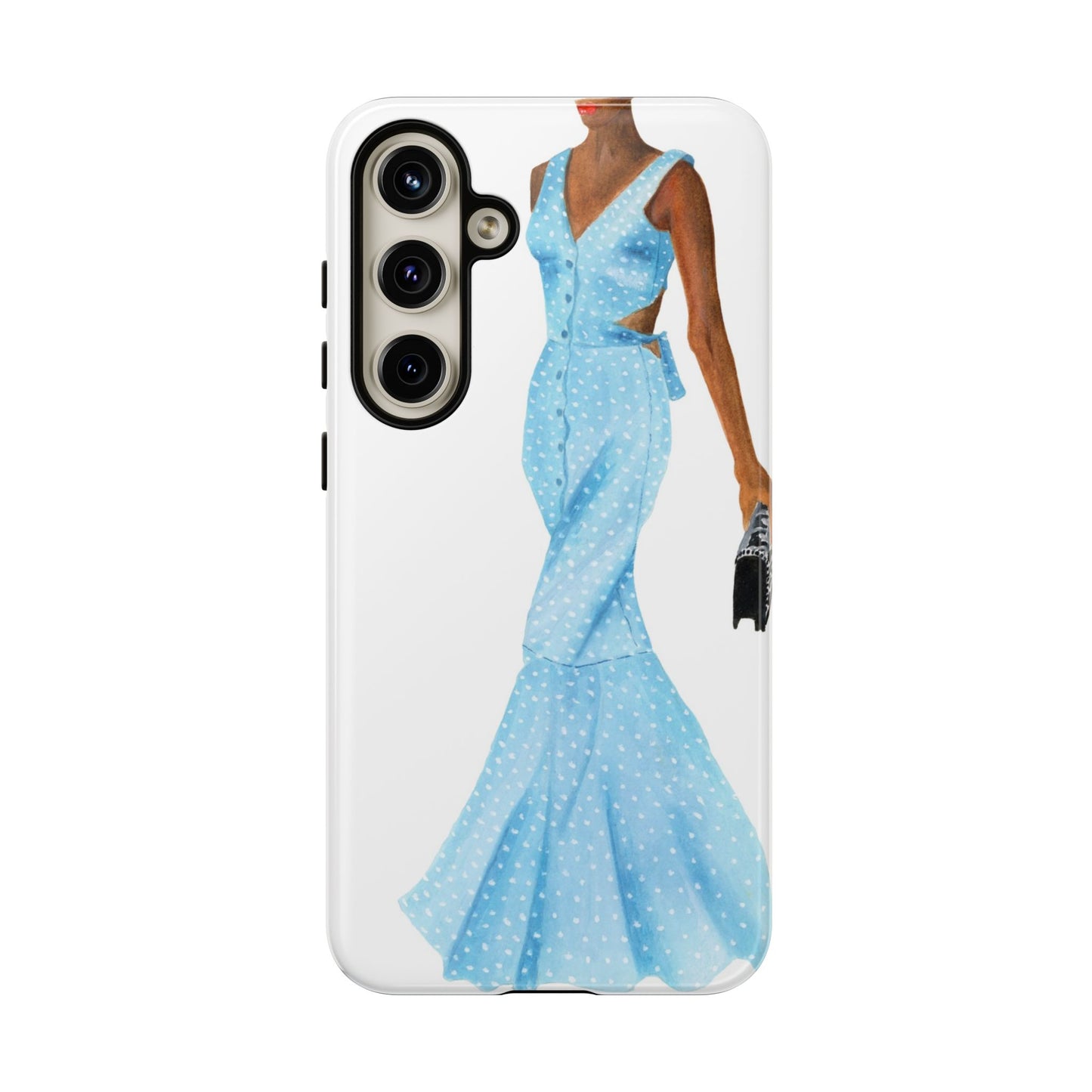 Powder Blue Dress Phone Case