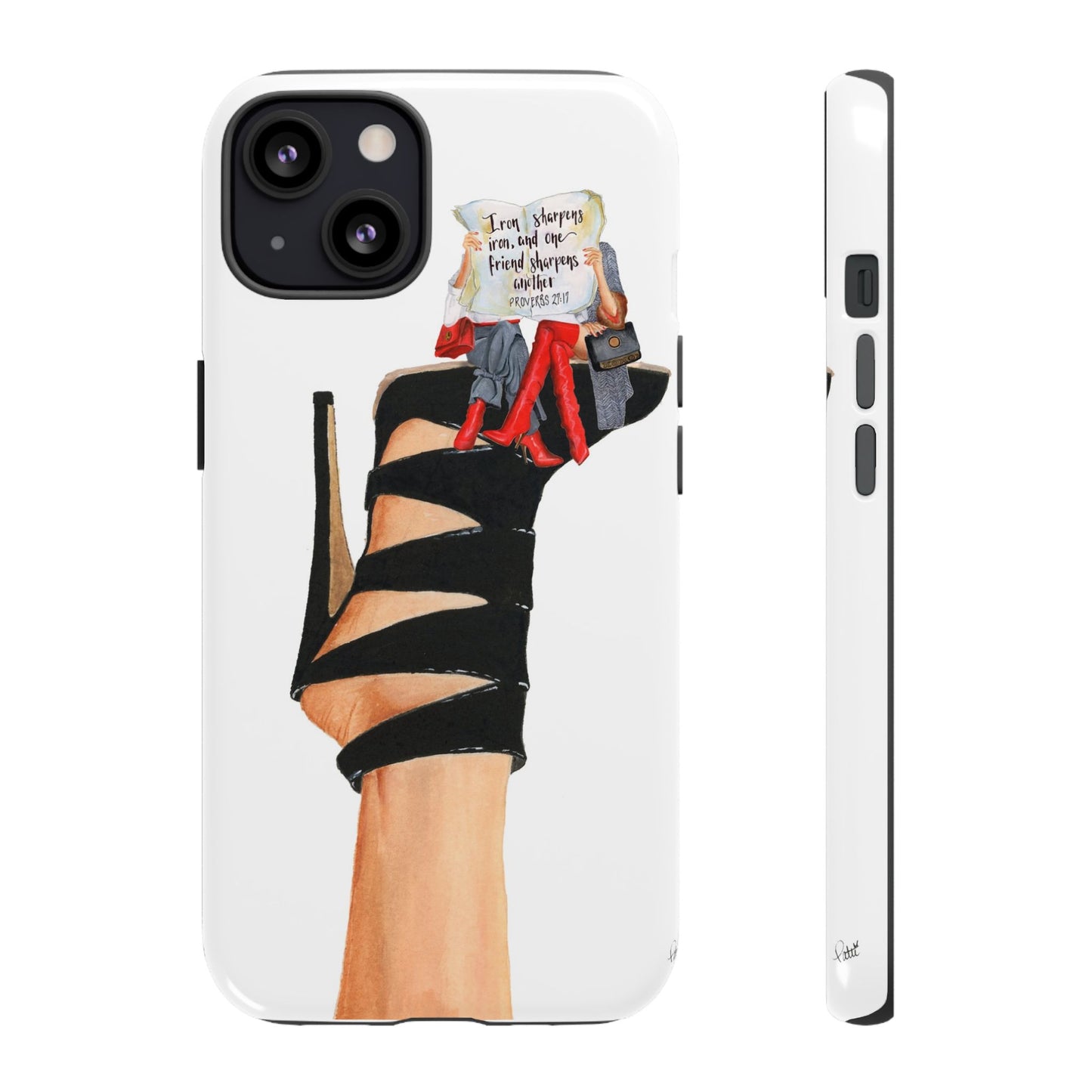 Iron Sharpens Iron Phone Case