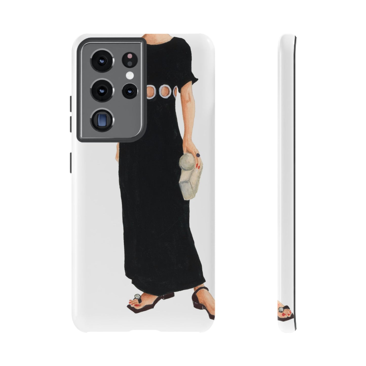 Peek-A-Boo Dress Phone Case
