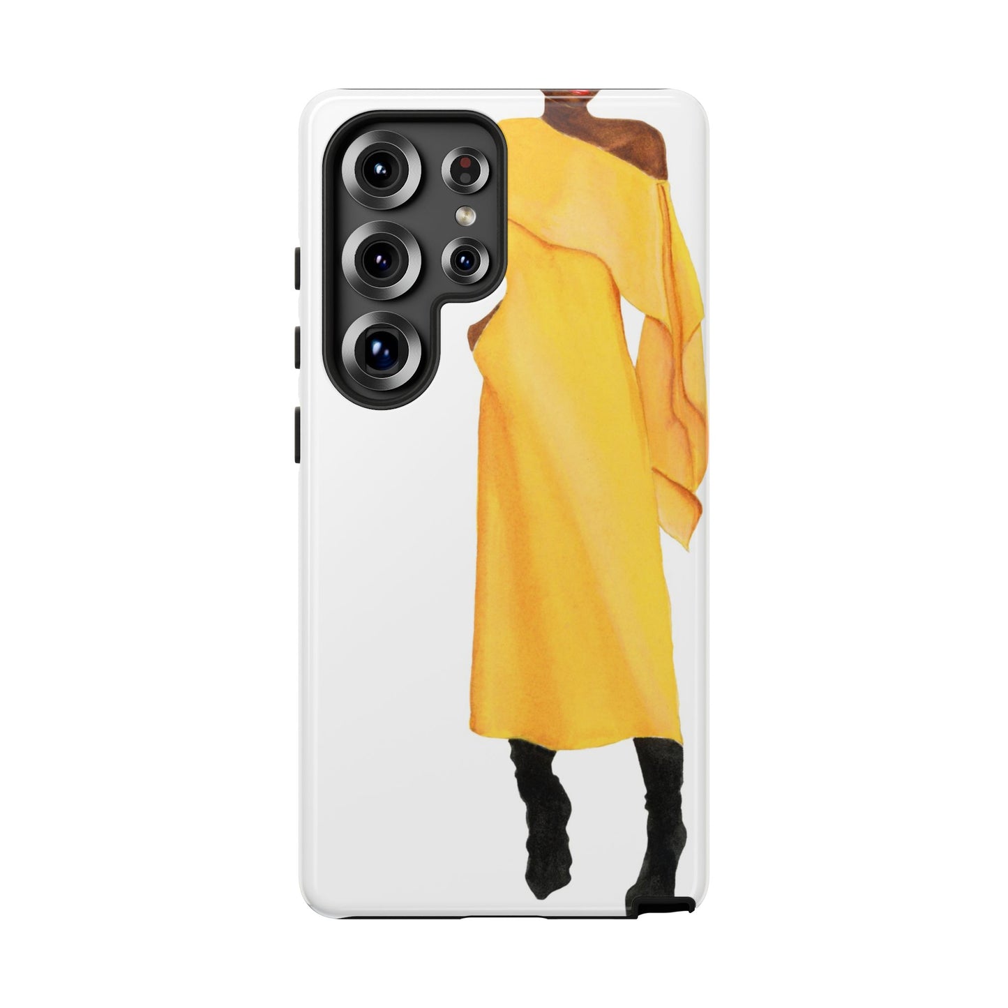 Bright Yellow Dress Phone Case