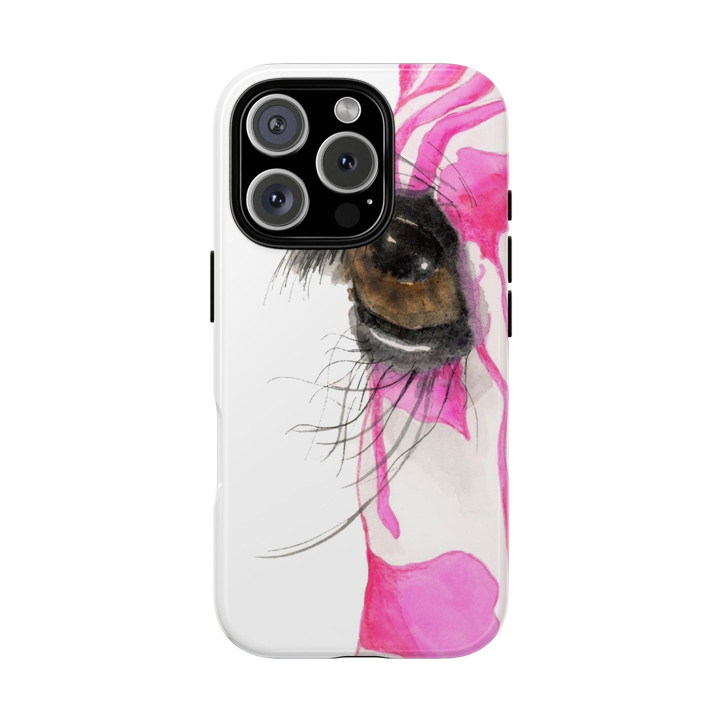 Pink Zebra Phone Case