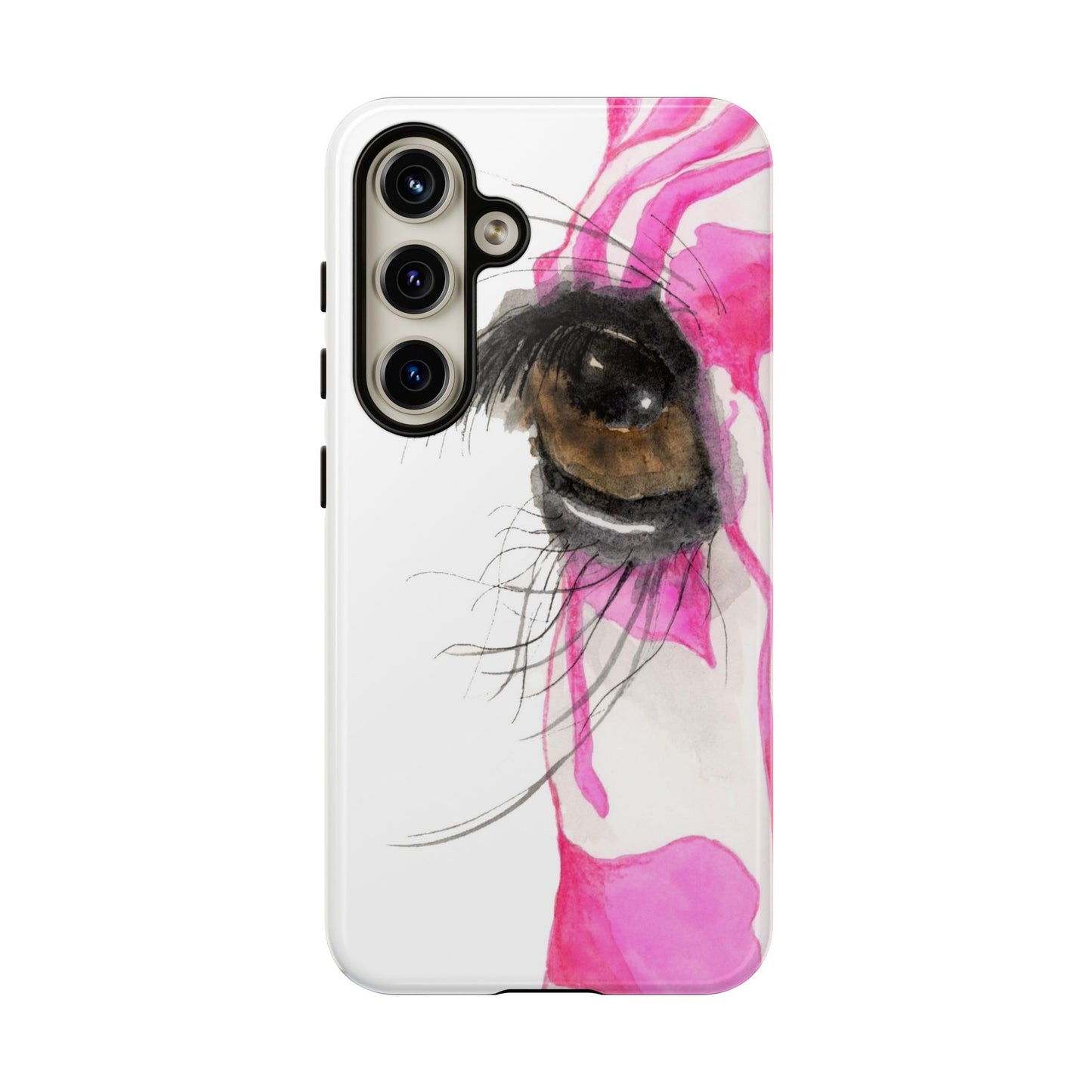 Pink Zebra Phone Case