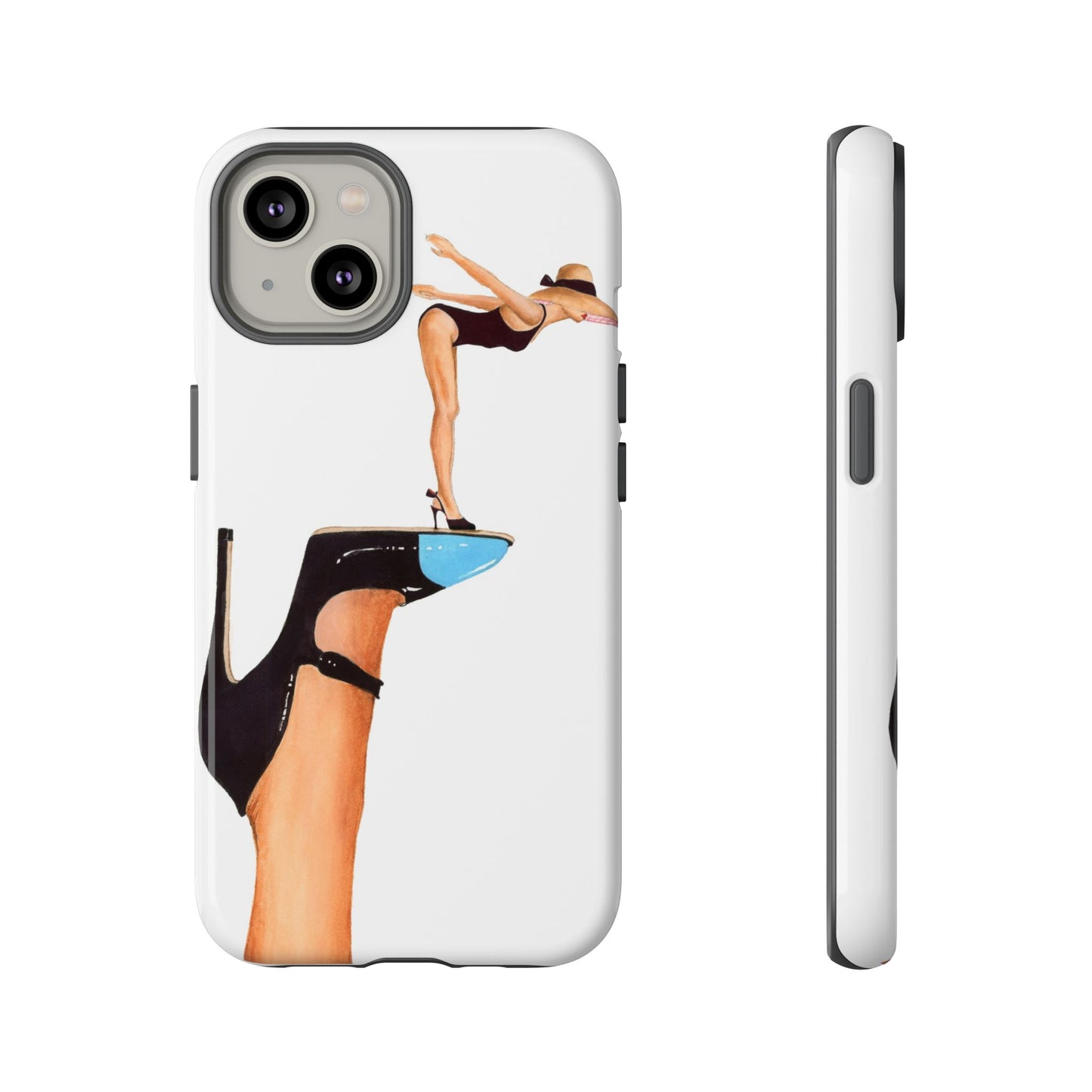 Turquoise Toe Diver Phone Case