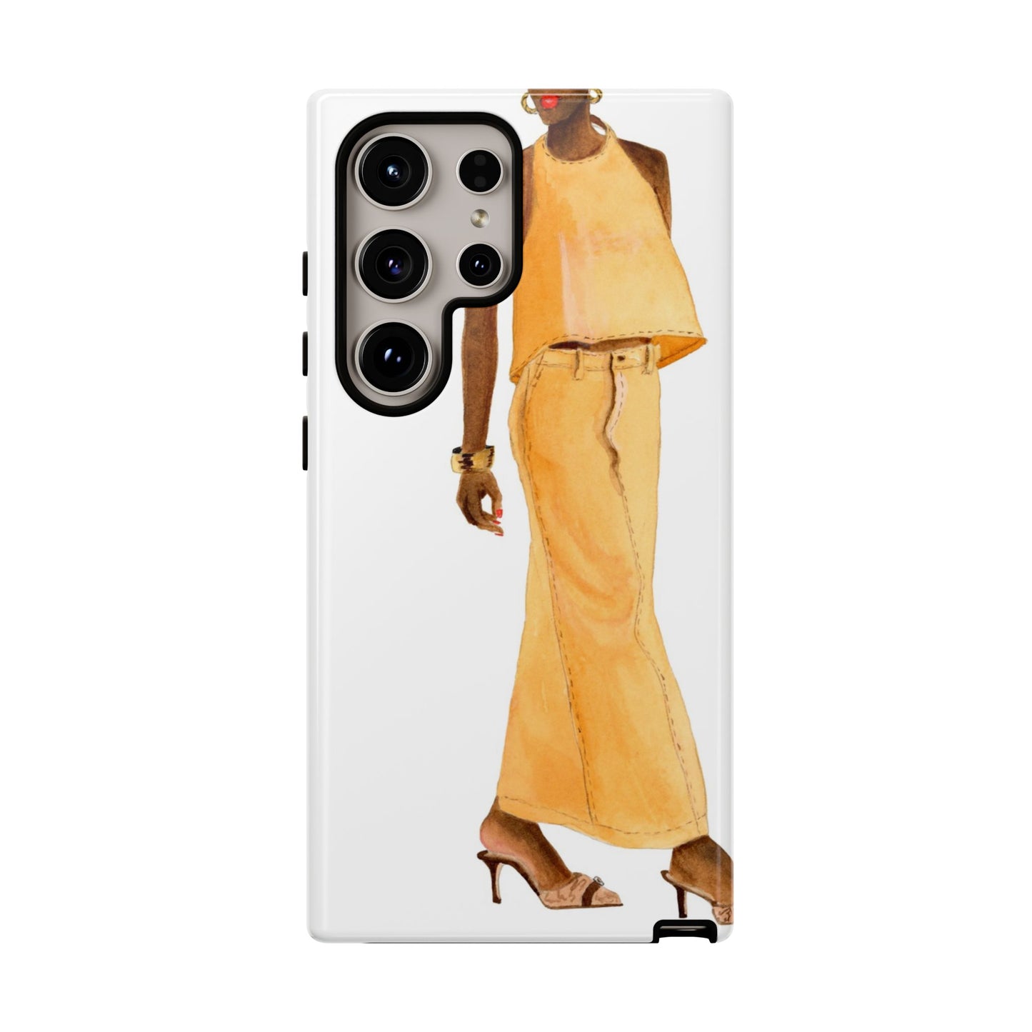 Orange Two Piece Phone Case