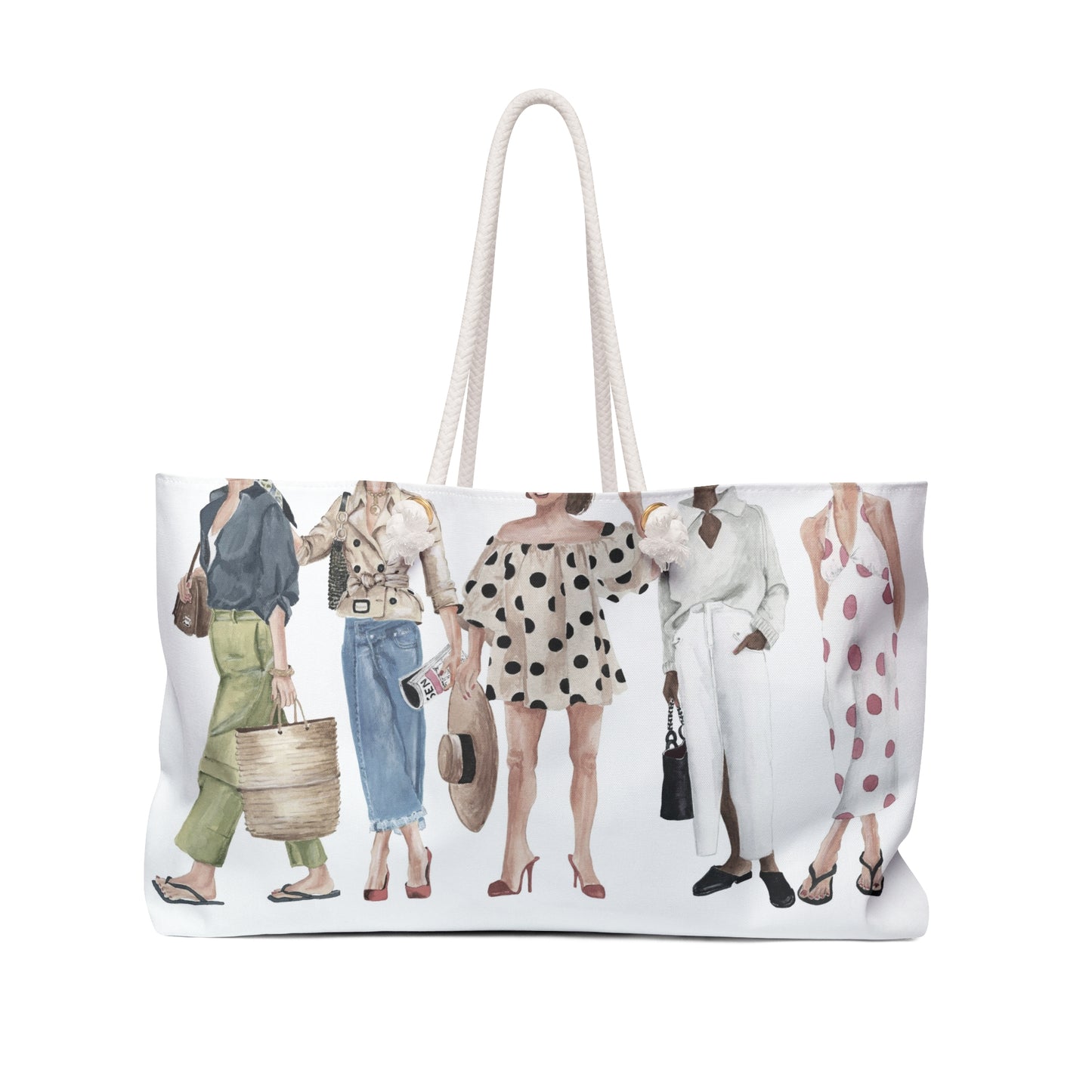 Squad Goals # 7 (Muted) Weekender Bag