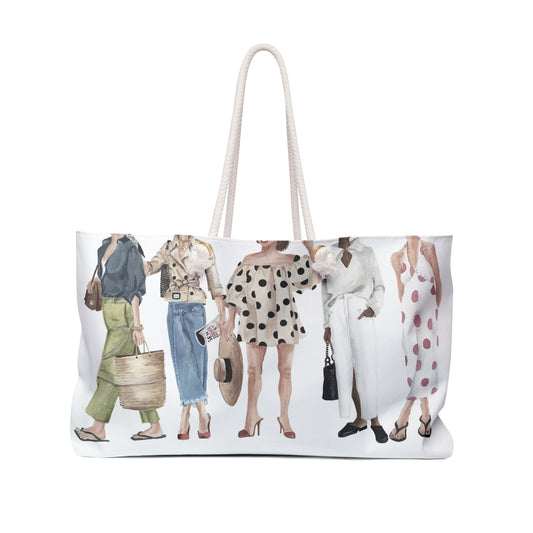 Squad Goals # 7 (Muted) Weekender Bag