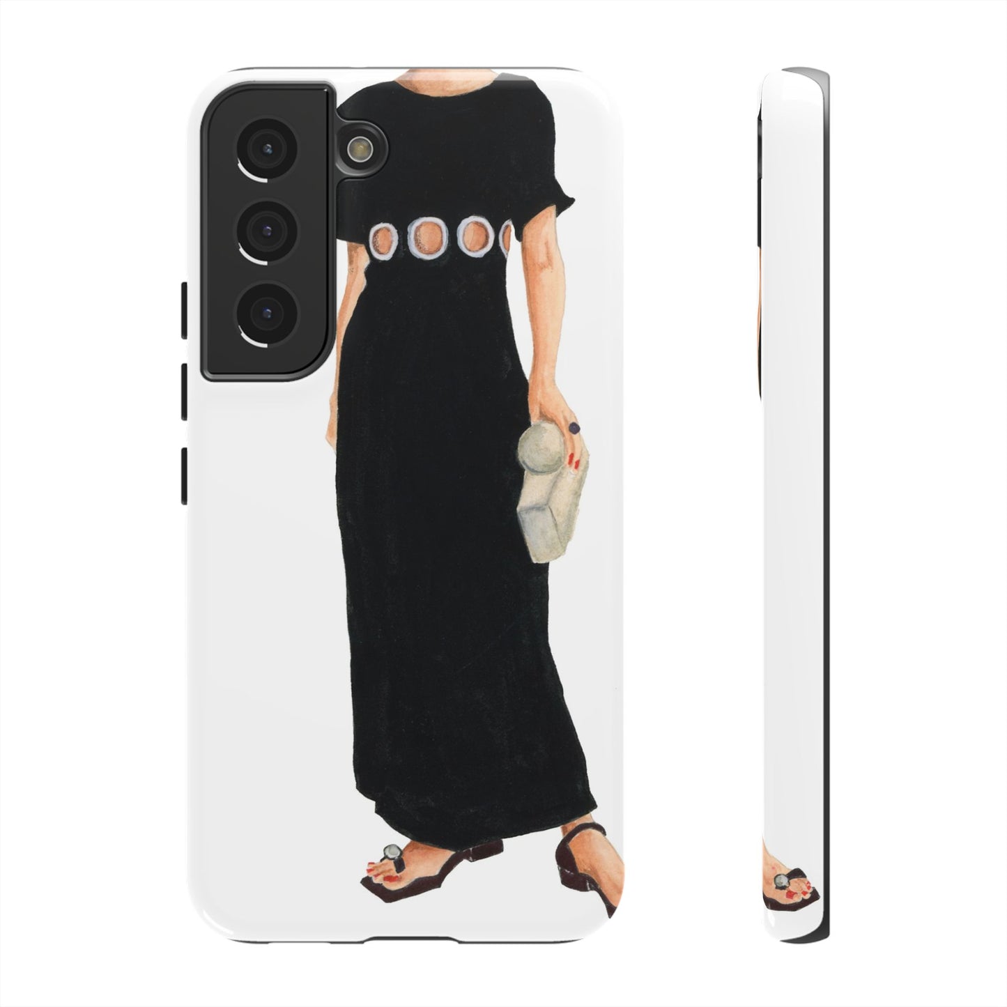 Peek-A-Boo Dress Phone Case