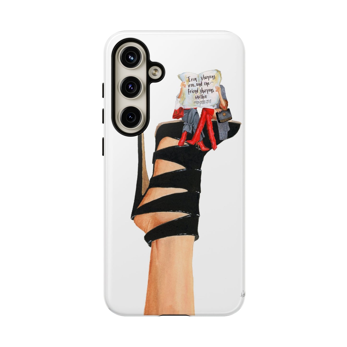 Iron Sharpens Iron Phone Case