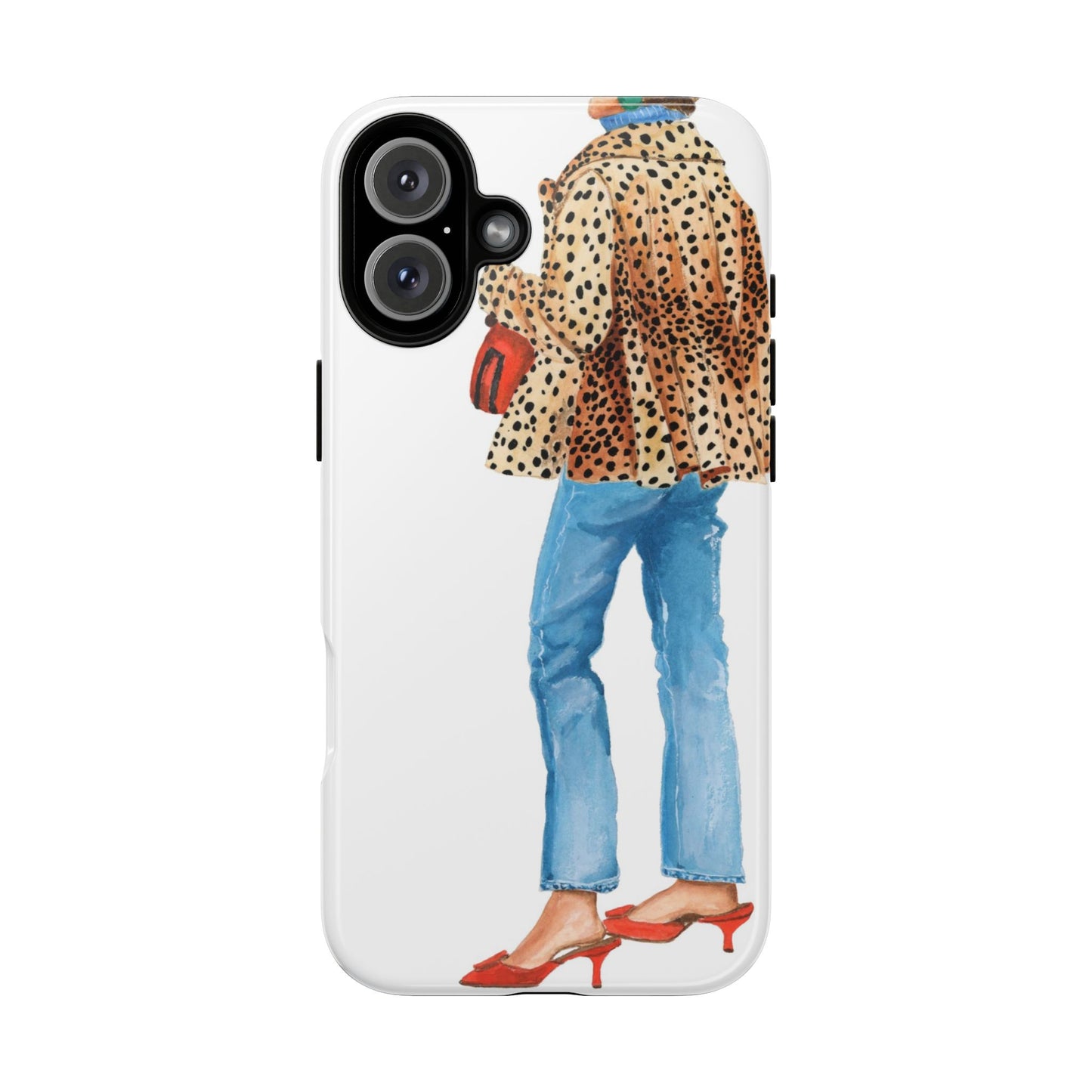 Animal Print Jacket Phone Case