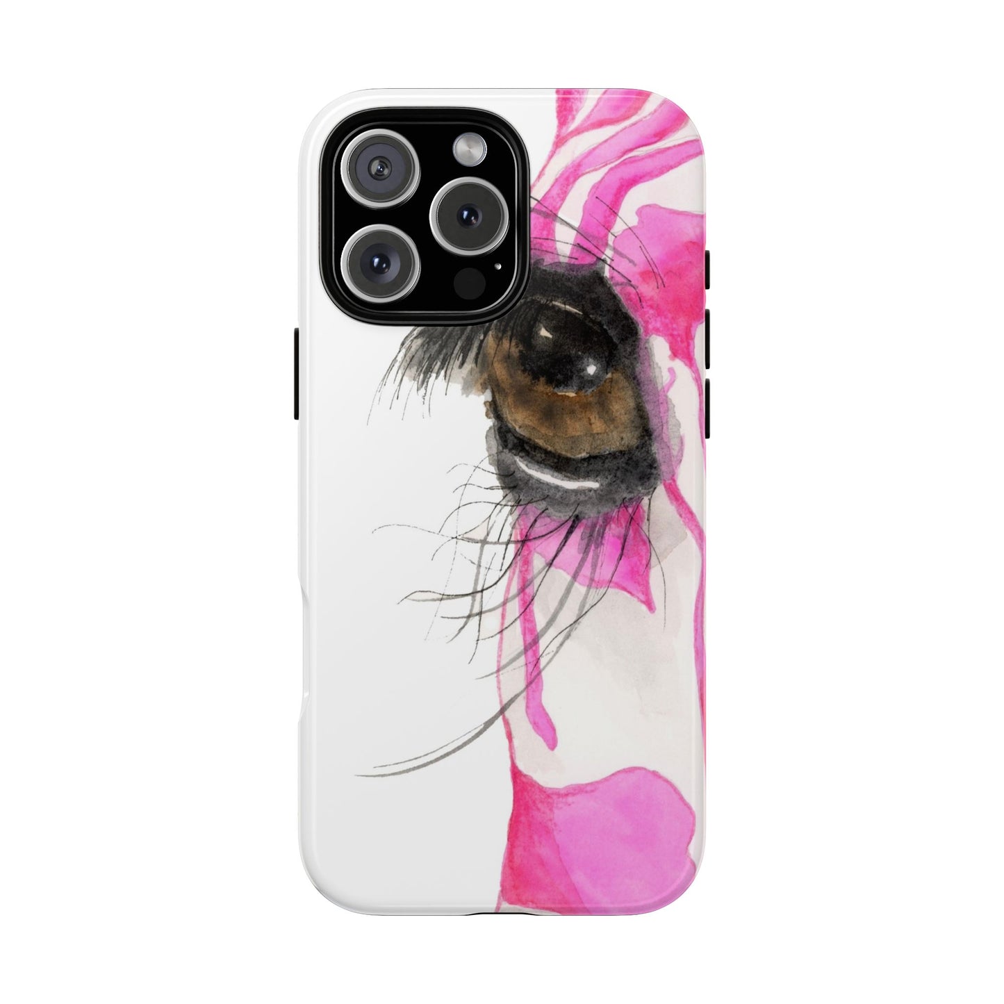 Pink Zebra Phone Case