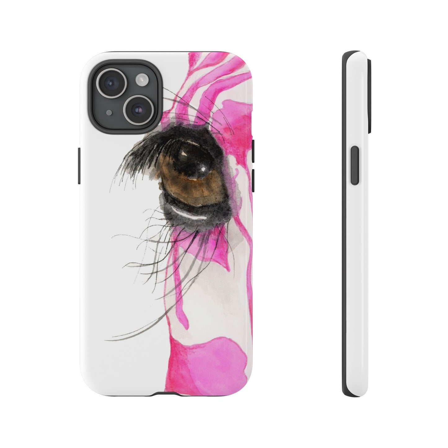 Pink Zebra Phone Case