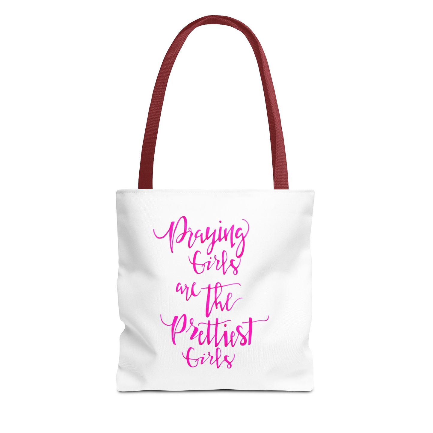 Praying Girls Tote Bag (AOP)