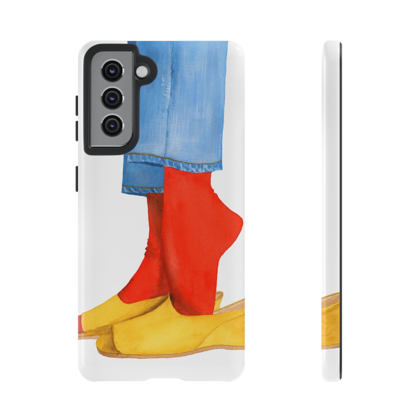 Red Socks Phone Case