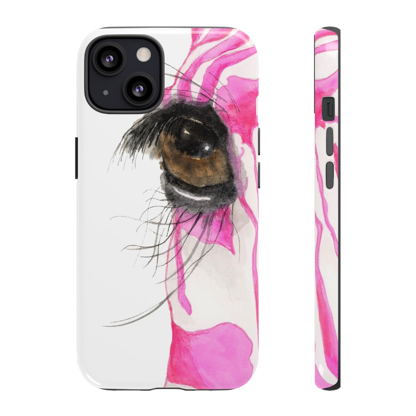 Pink Zebra Phone Case