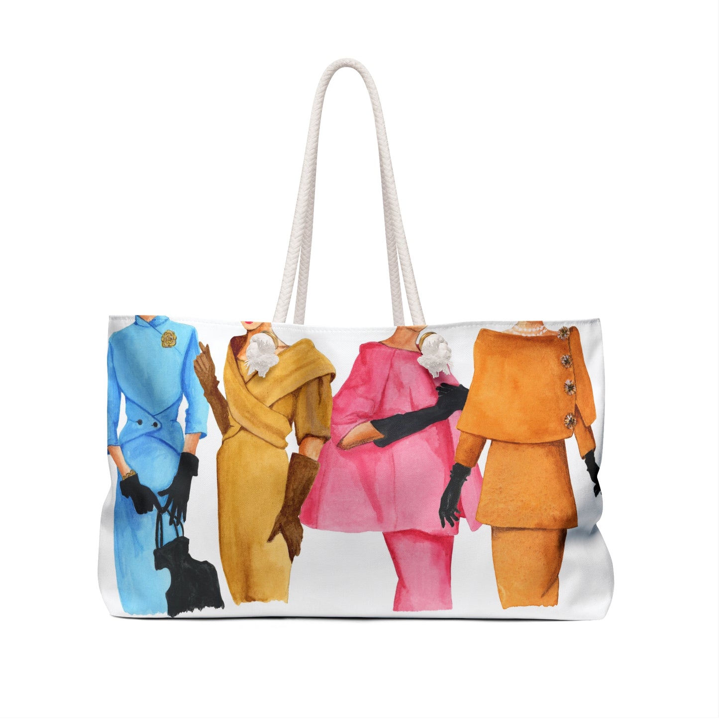 Vintage Quartet Weekender Bag