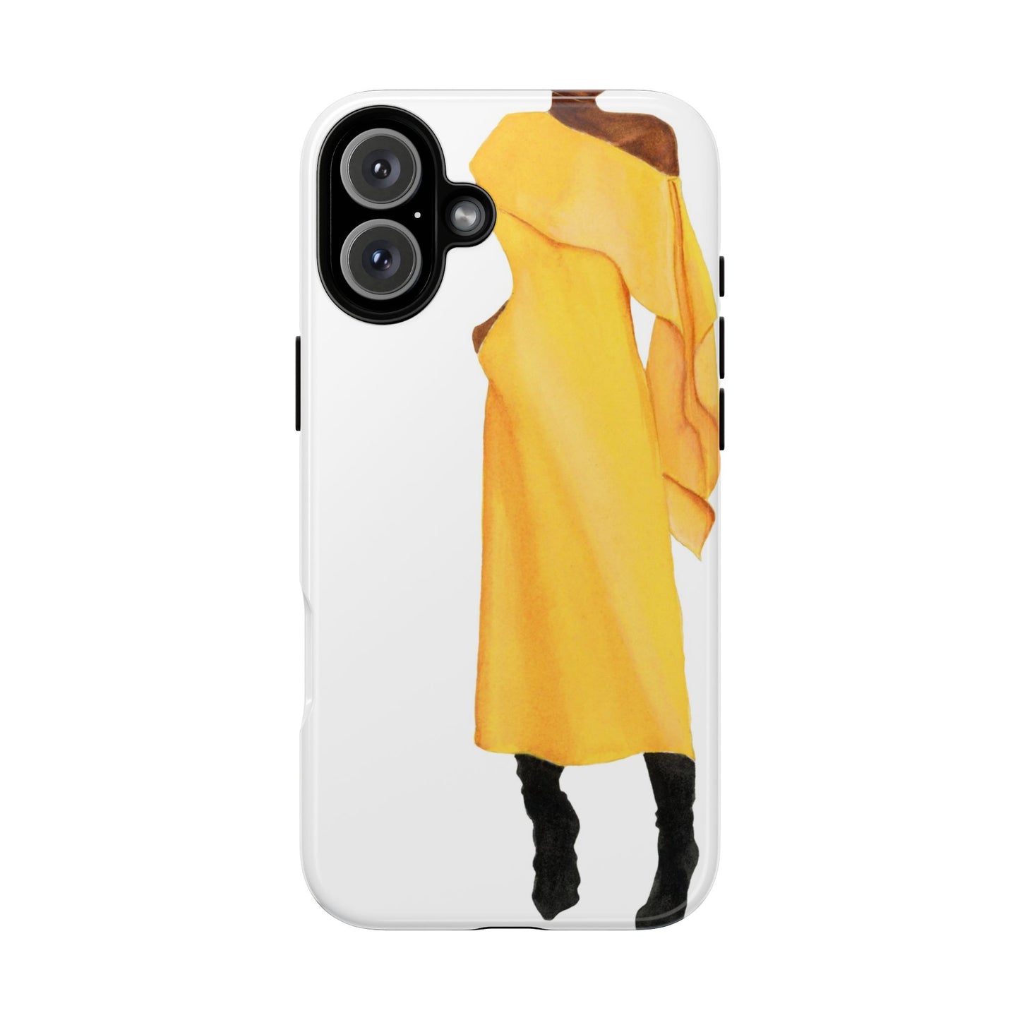 Bright Yellow Dress Phone Case