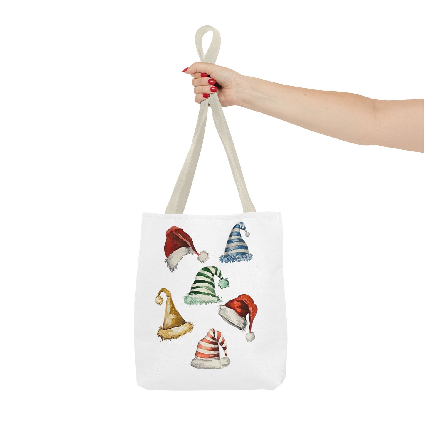 Santa Hats Tote Bag (AOP)