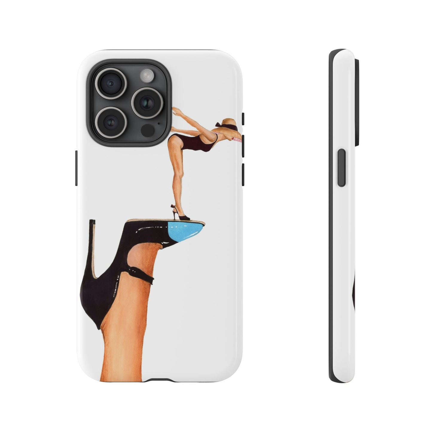 Turquoise Toe Diver Phone Case