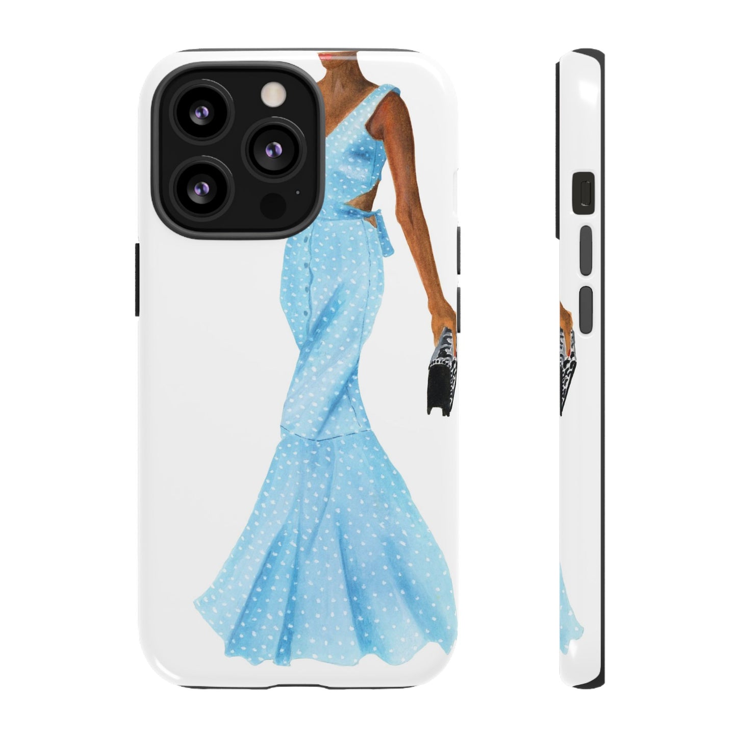 Powder Blue Dress Phone Case