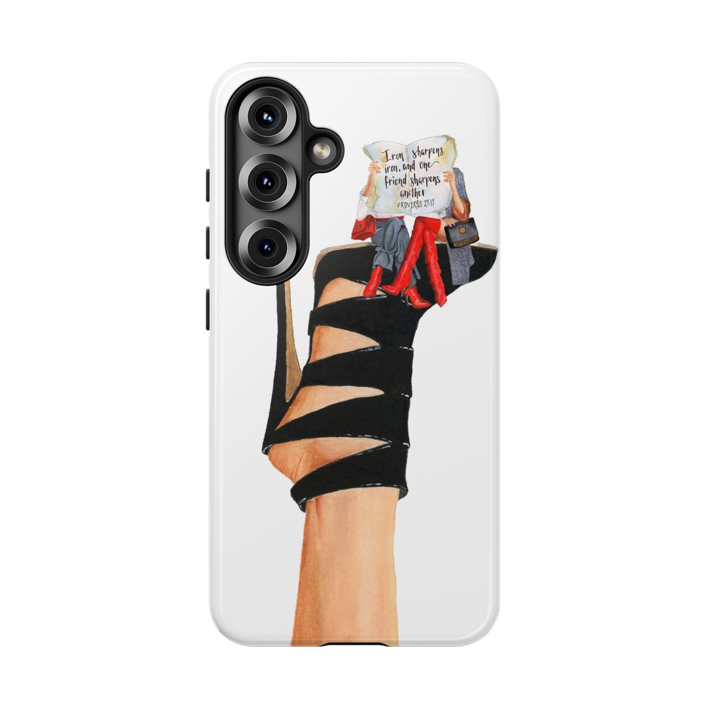 Iron Sharpens Iron Phone Case