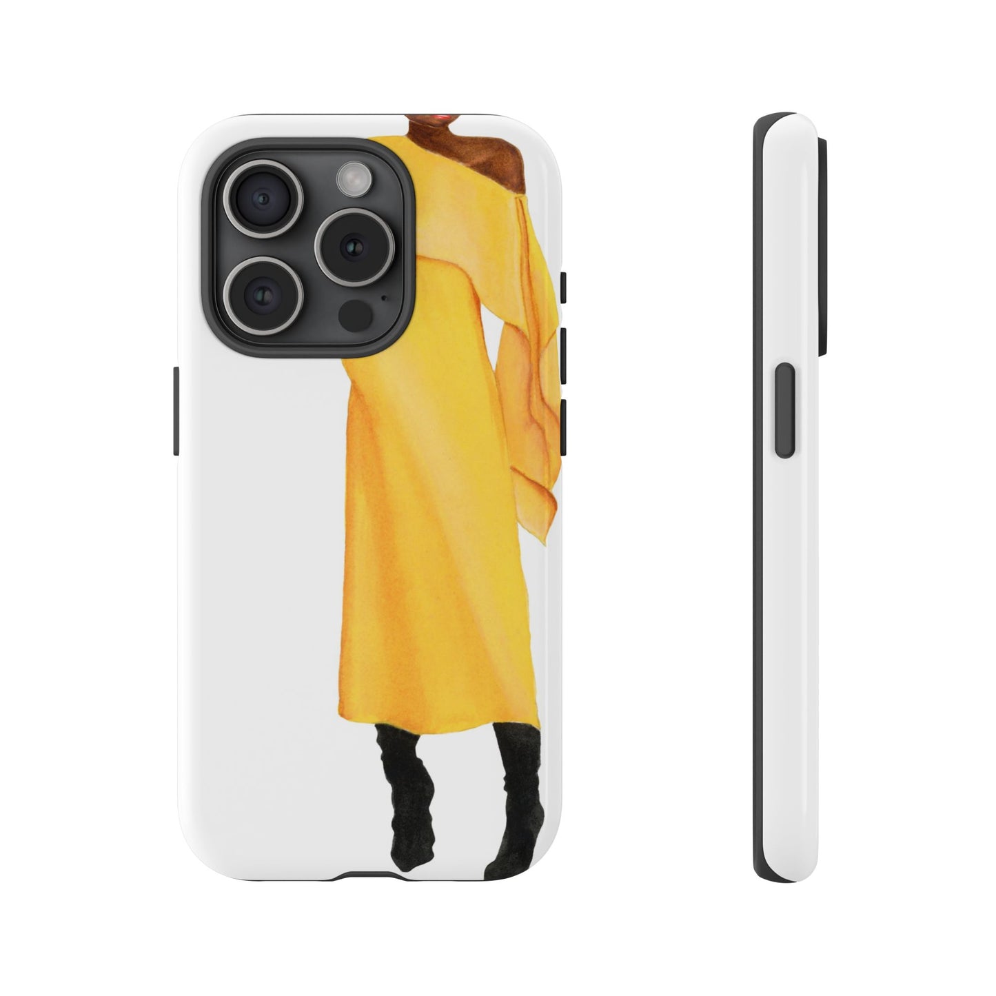 Bright Yellow Dress Phone Case