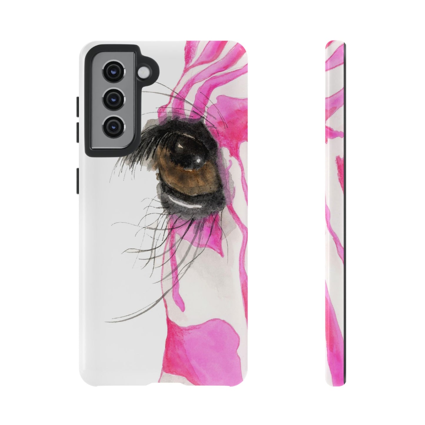 Pink Zebra Phone Case