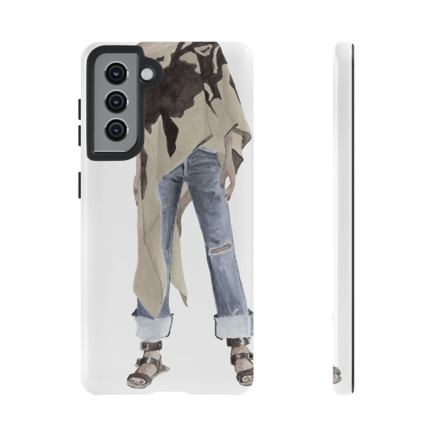 Jean Cuffs Phone Case