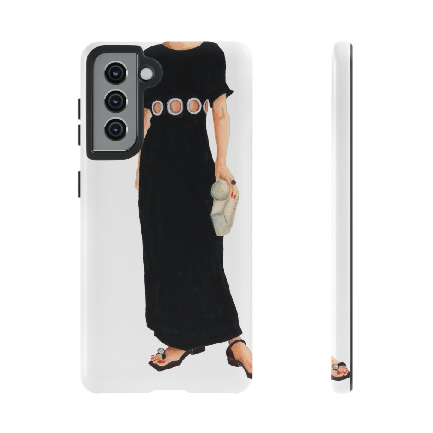 Peek-A-Boo Dress Phone Case