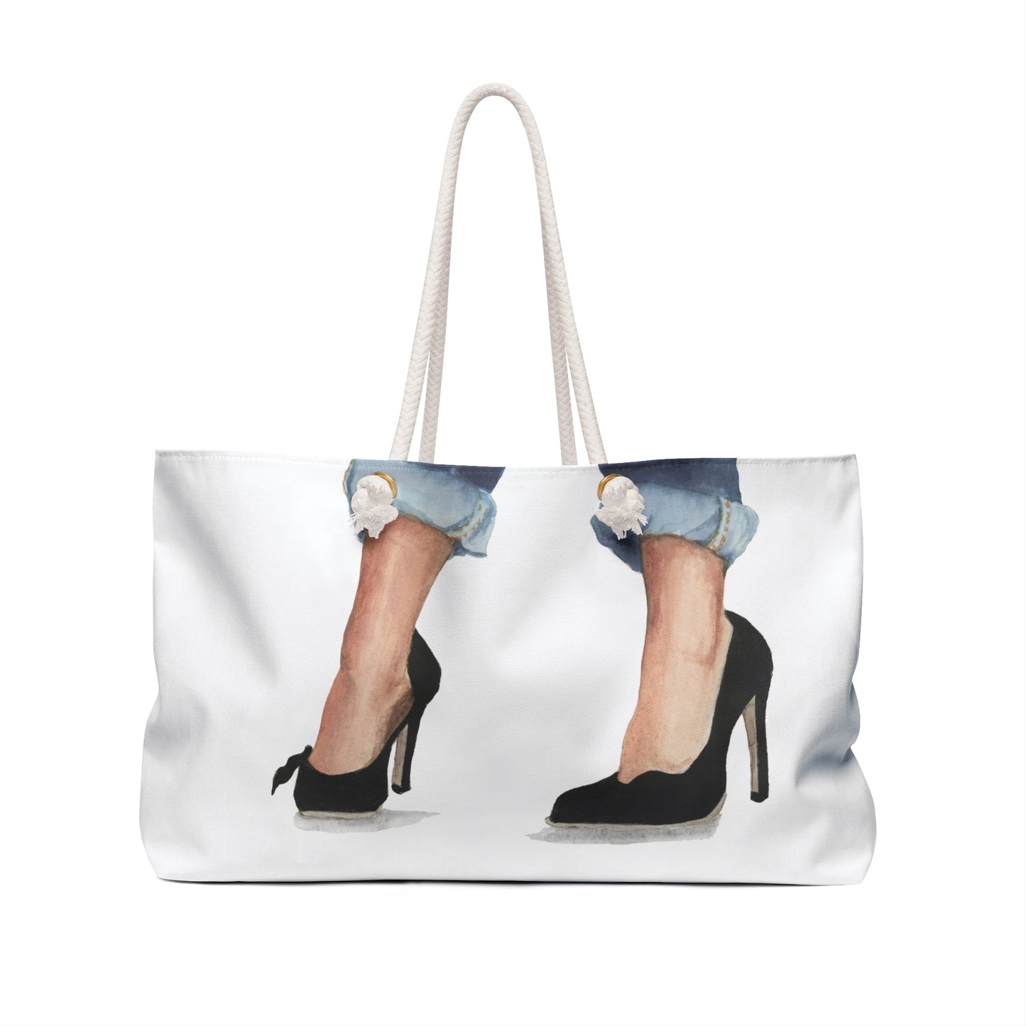 Jeans and Heels Weekender Bag