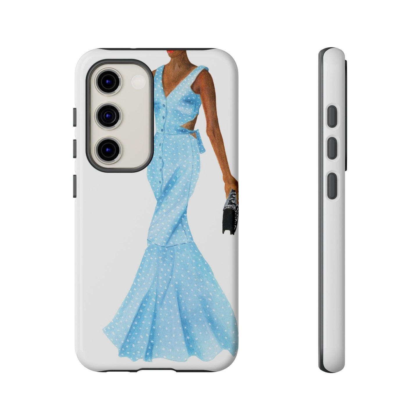 Powder Blue Dress Phone Case