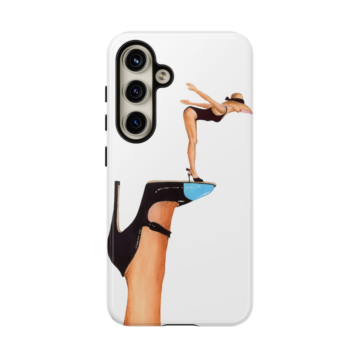 Turquoise Toe Diver Phone Case