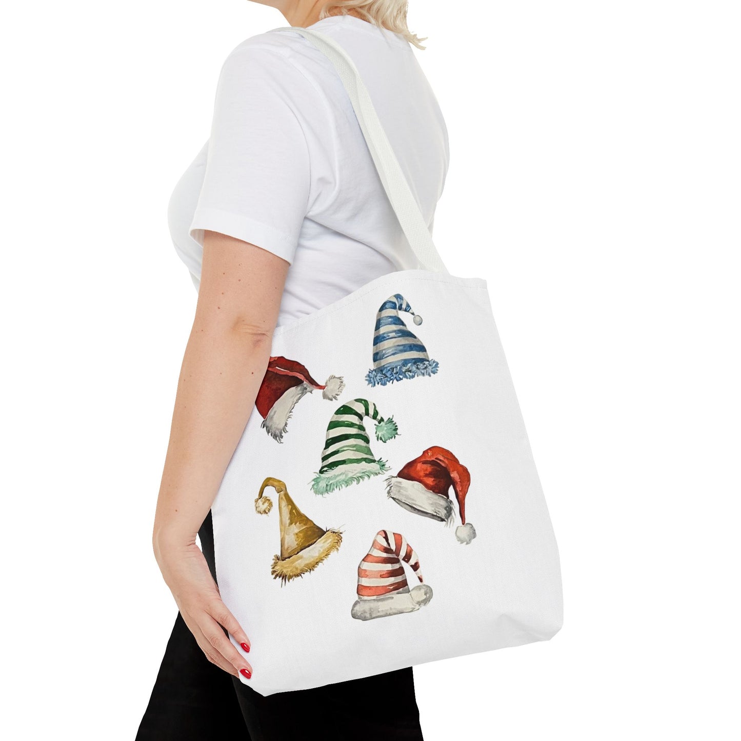 Santa Hats Tote Bag (AOP)