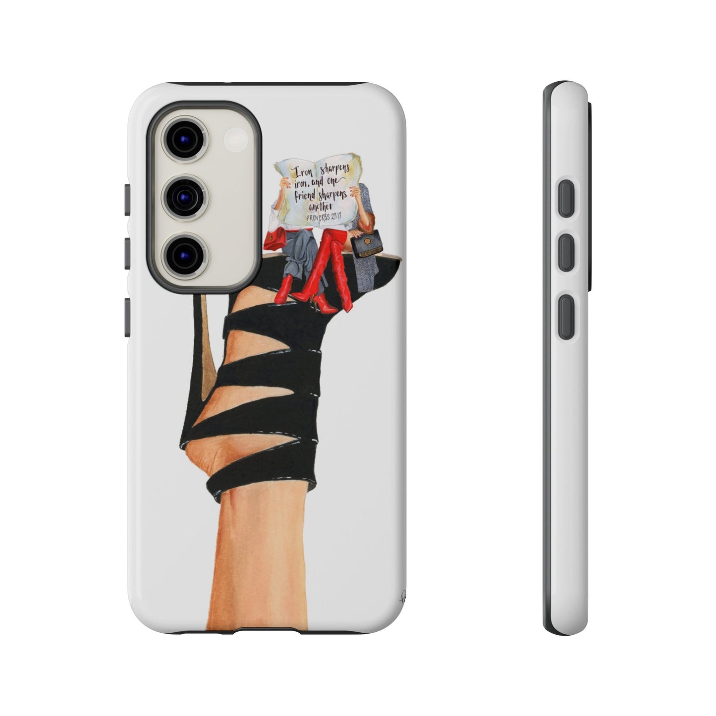 Iron Sharpens Iron Phone Case