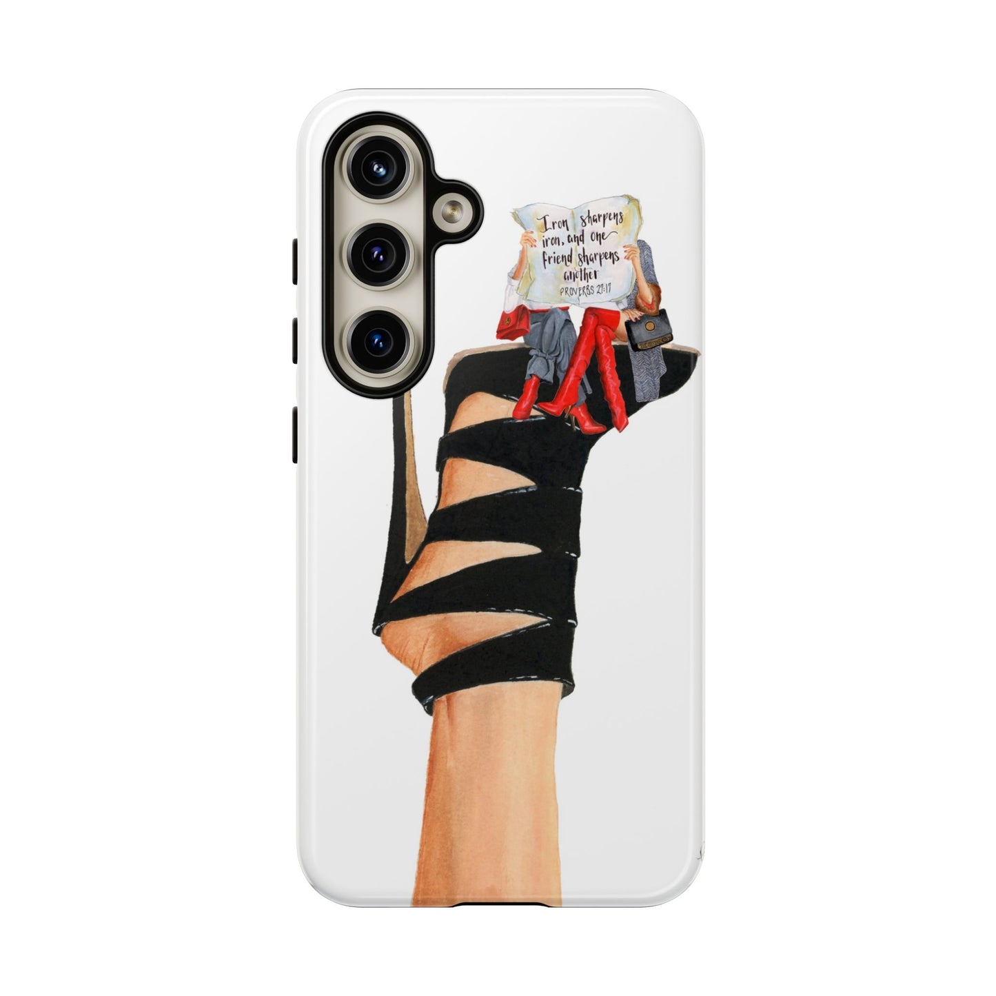 Iron Sharpens Iron Phone Case