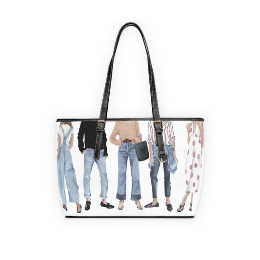 Squad Goals # 11 Leather Shoulder Bag