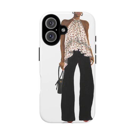 Ruffled Dots Phone Cases