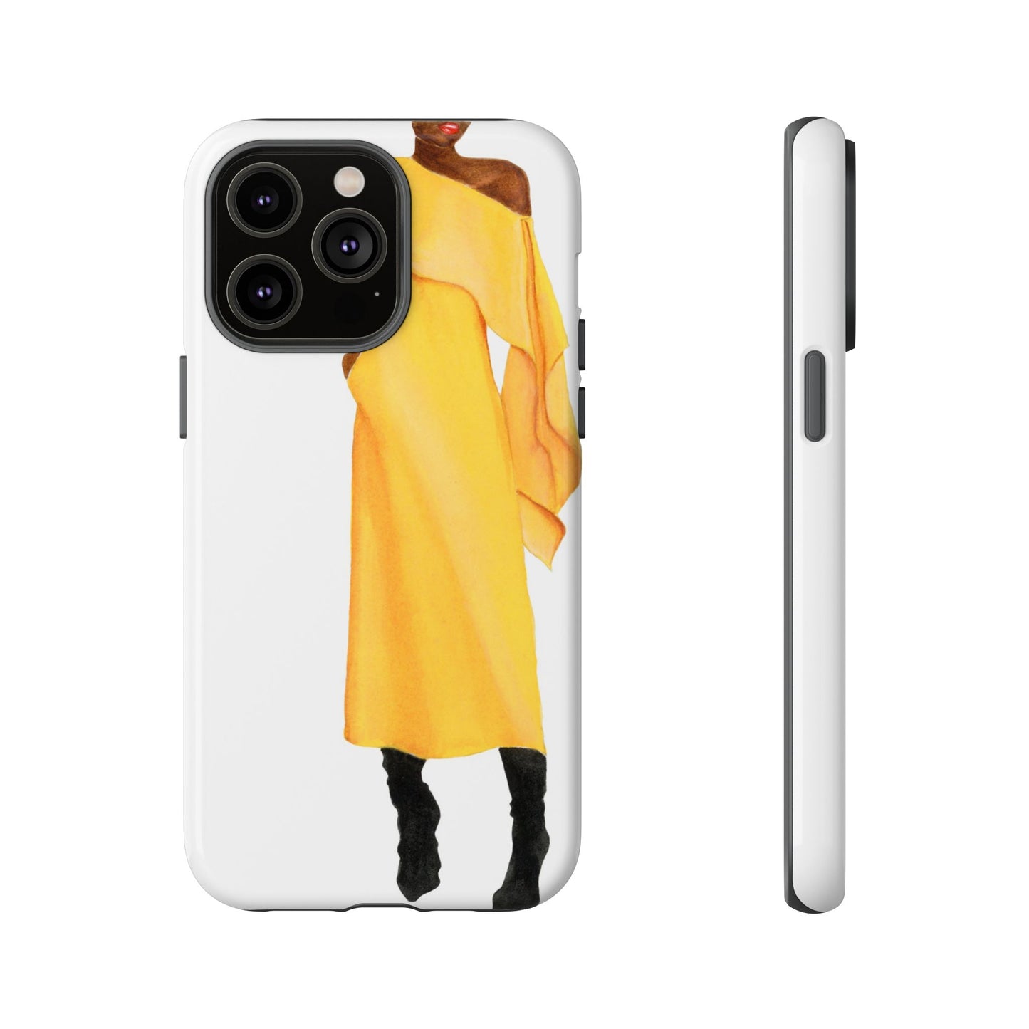 Bright Yellow Dress Phone Case