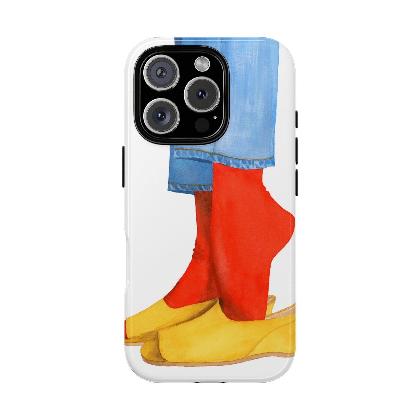 Red Socks Phone Case
