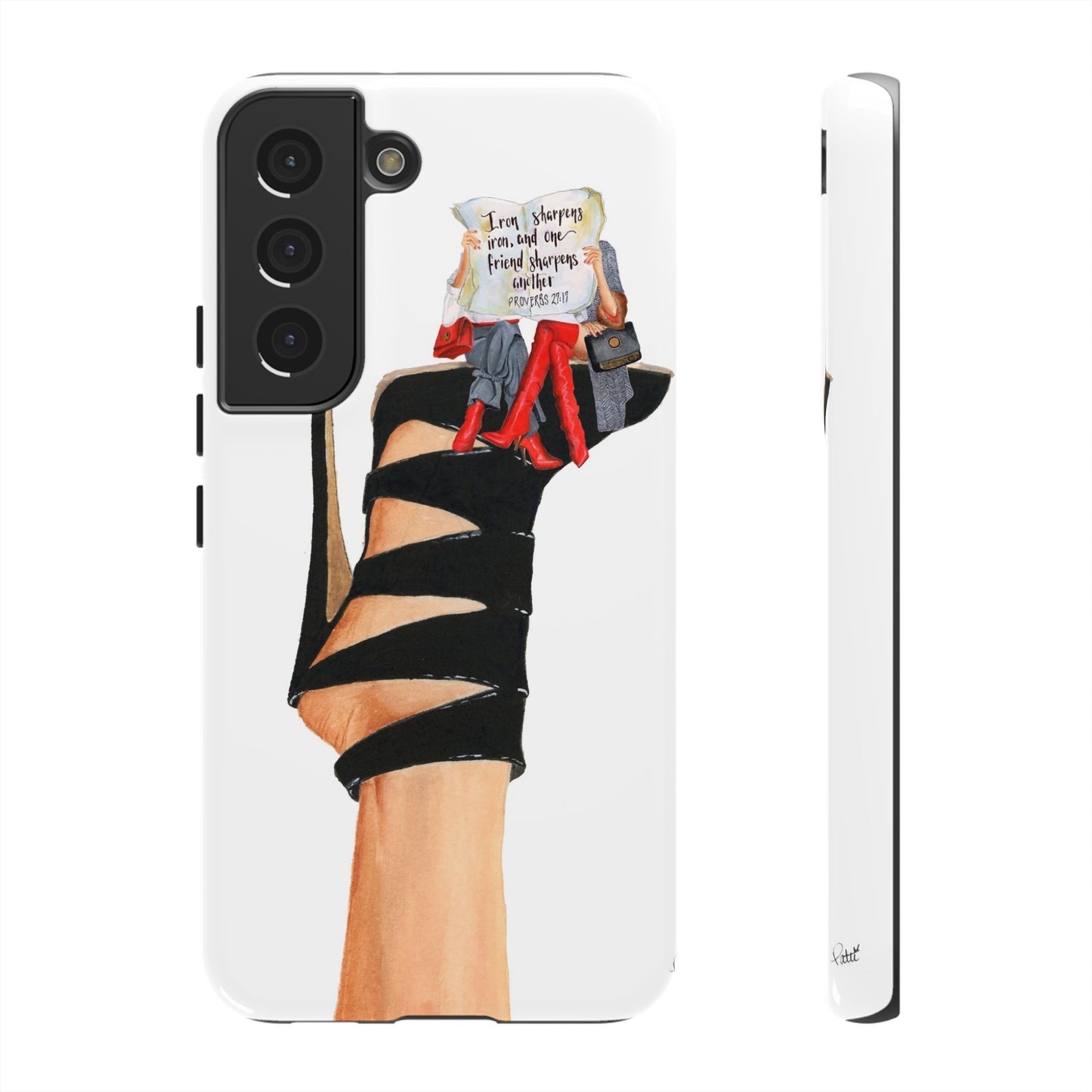 Iron Sharpens Iron Phone Case