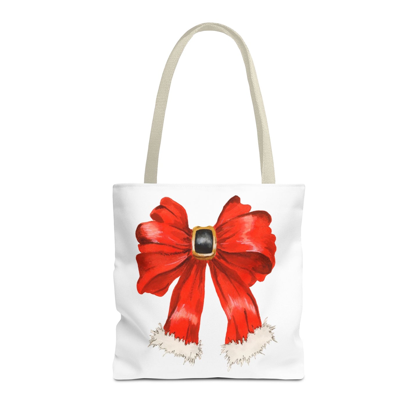 Christmas Bow Tote Bag (AOP)