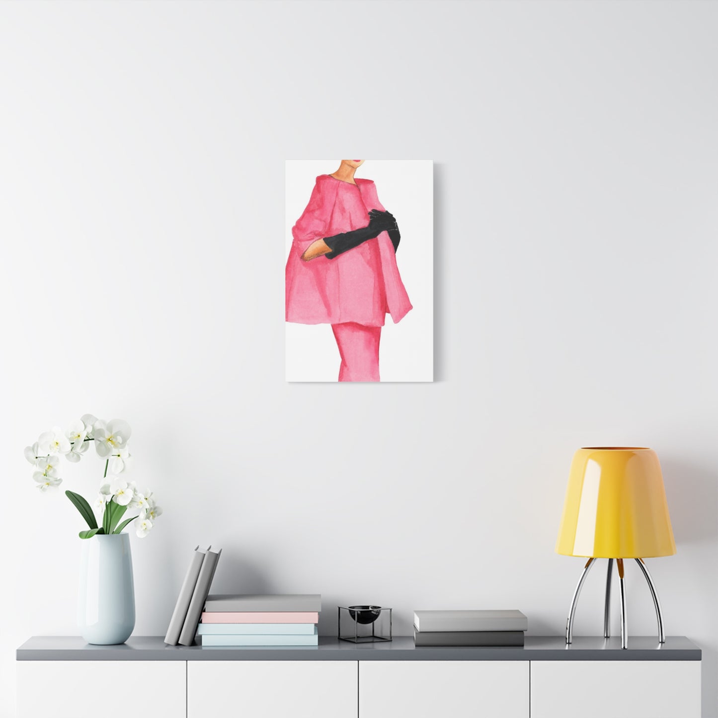 Pink Swinger Matte Canvas, Stretched, 1.25"