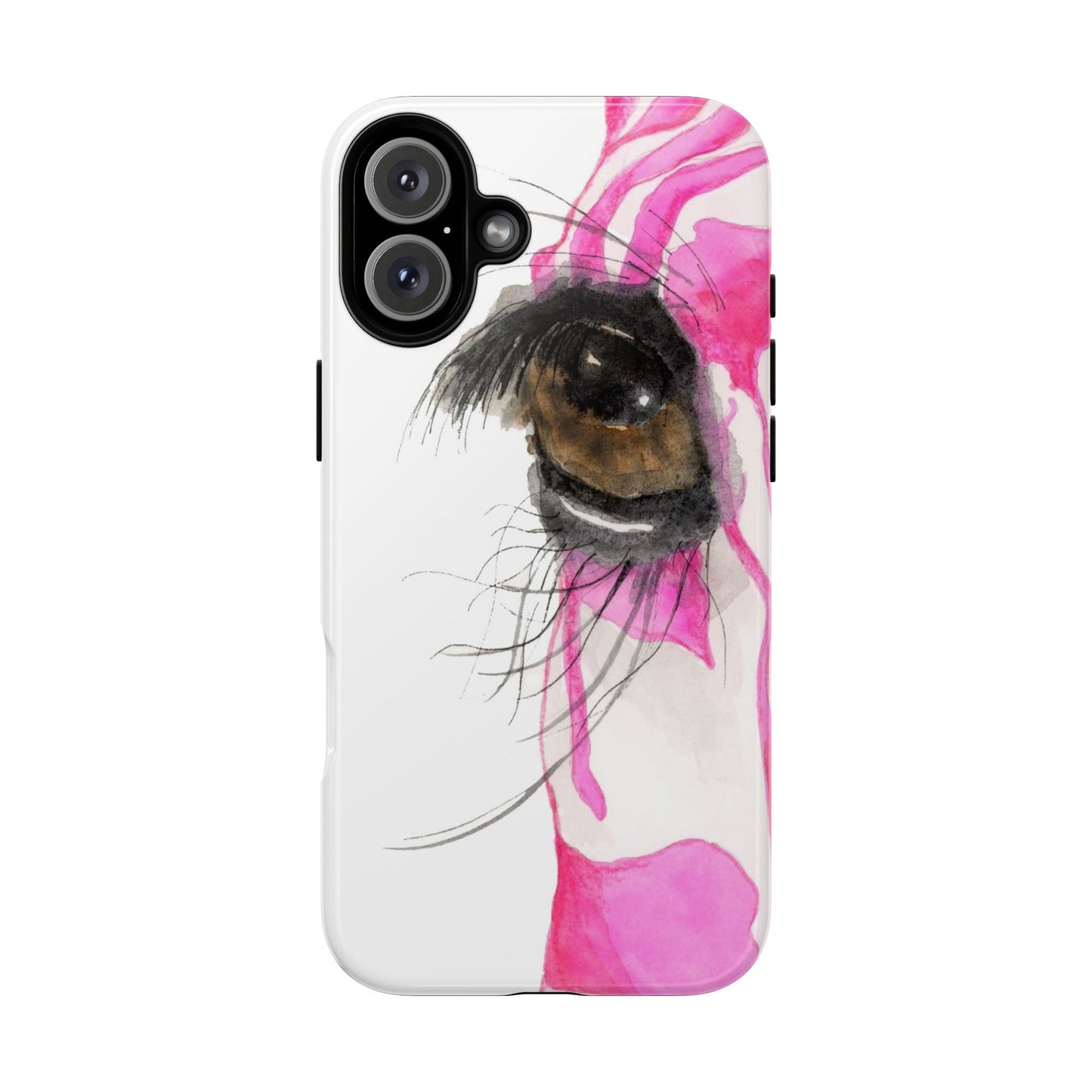 Pink Zebra Phone Case