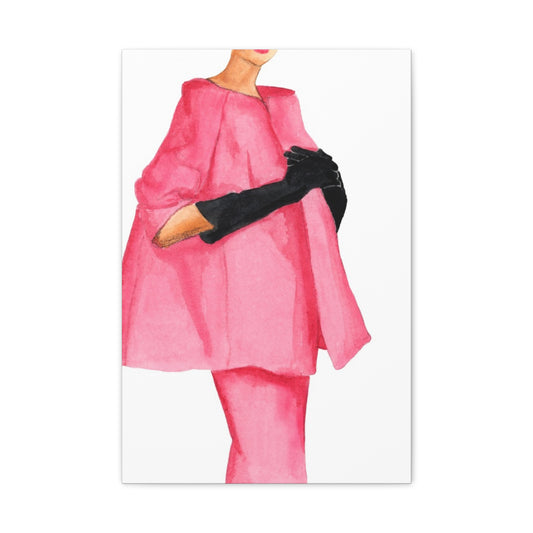 Pink Swinger Matte Canvas, Stretched, 1.25"