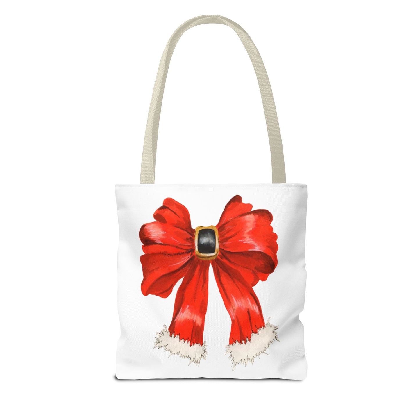 Christmas Bow Tote Bag (AOP)