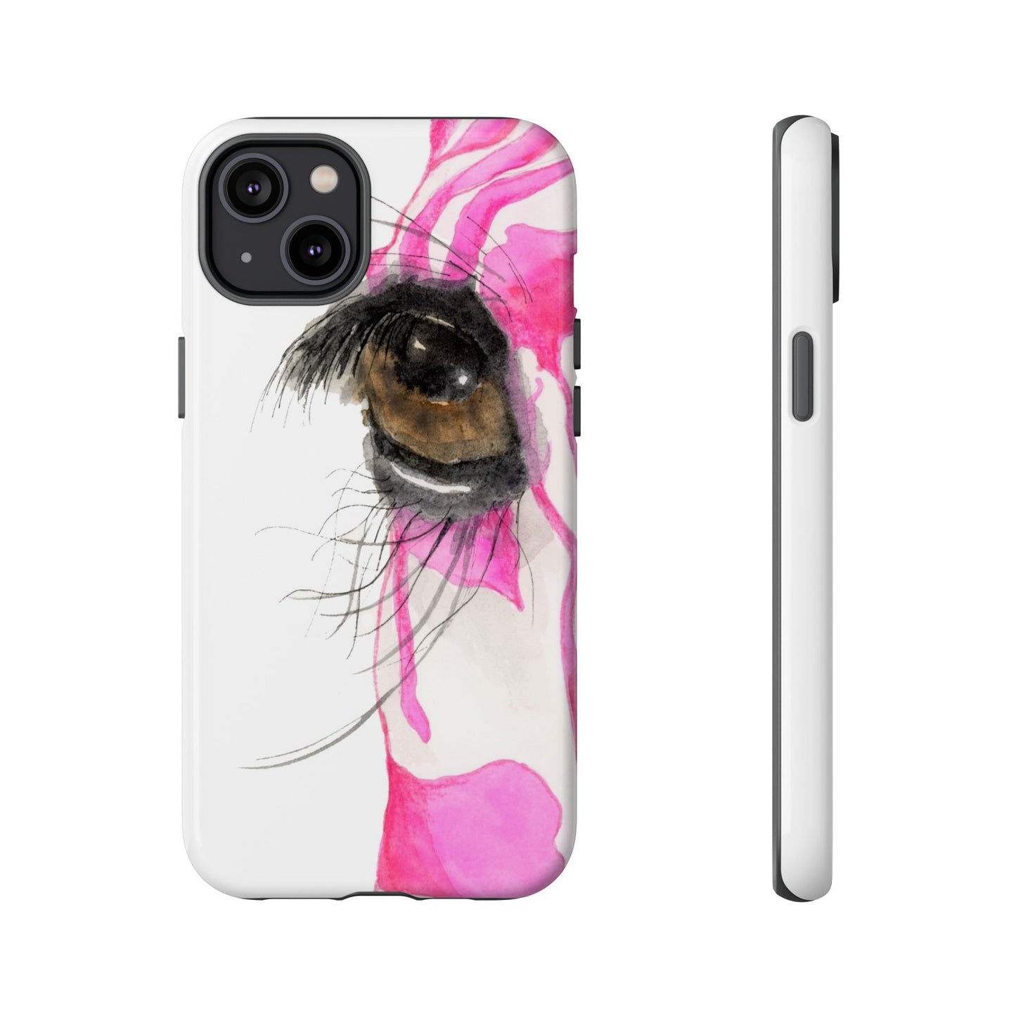 Pink Zebra Phone Case