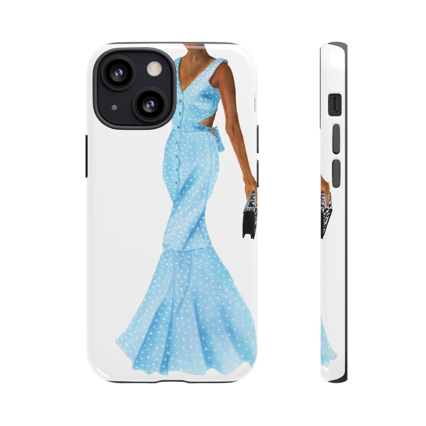Powder Blue Dress Phone Case