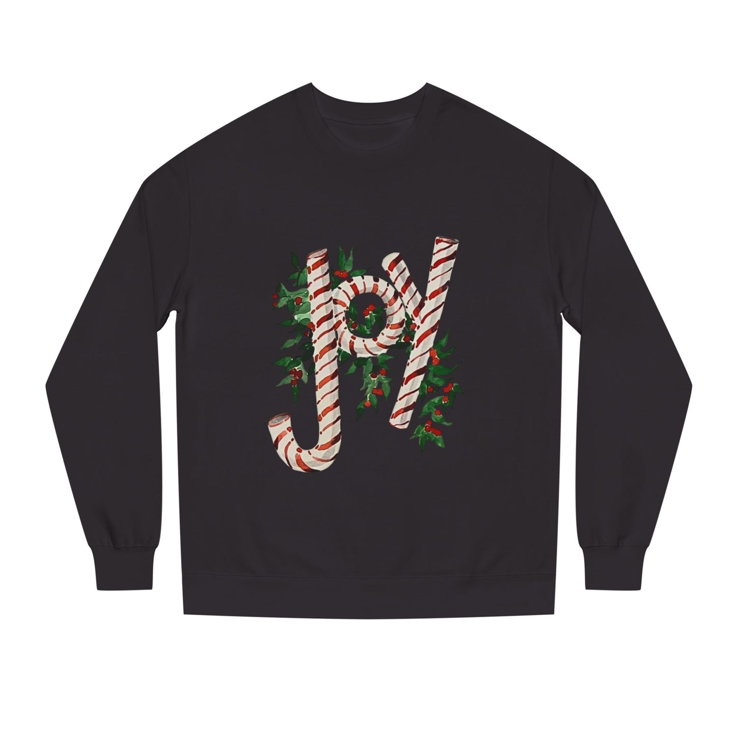 Peppermint Joy Crew Neck Sweatshirt