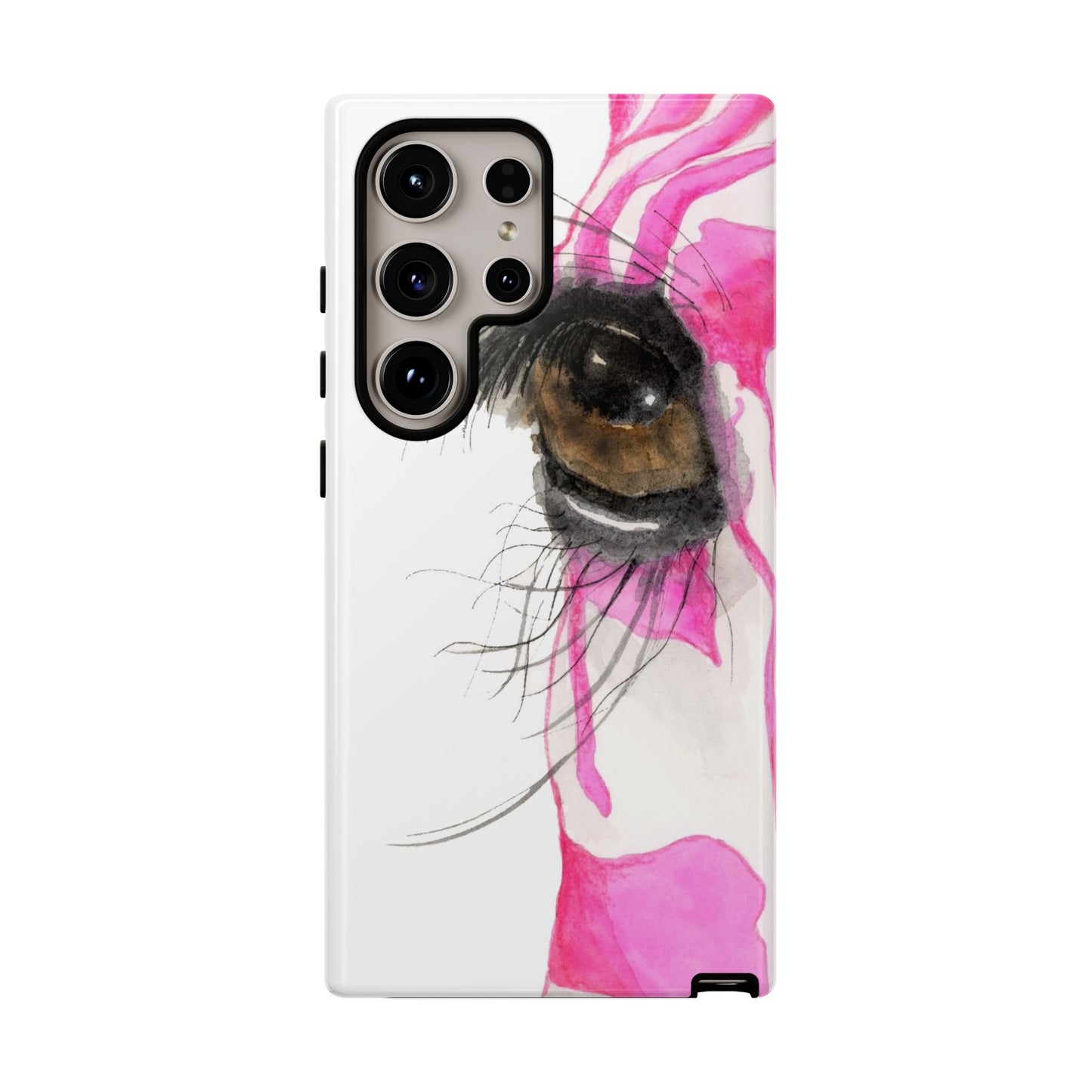 Pink Zebra Phone Case