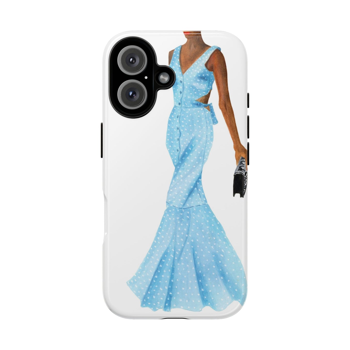 Powder Blue Dress Phone Case