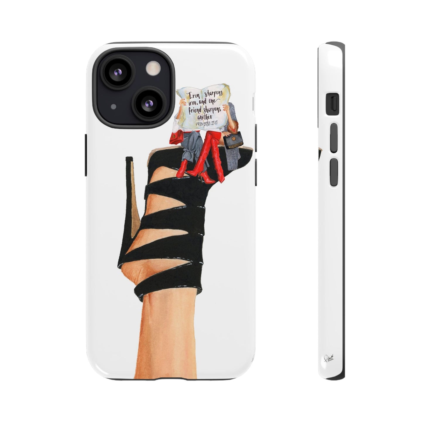 Iron Sharpens Iron Phone Case